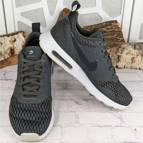 NIKE AIR MAX TAVAS SE Sneakers - Anthracite & Pure Platinum 718895-010 - Picture 1 of 10